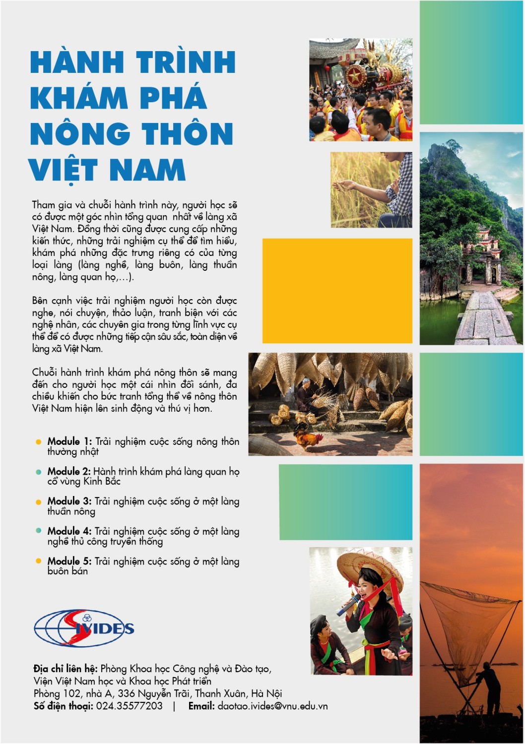 Hành trình khám phá Nông thôn Việt Nam