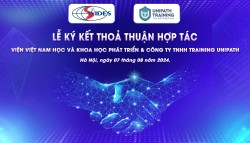 Viện Việt Nam học và Khoa học phát triển ký kết hợp tác với Công ty TNHH Training Unipath