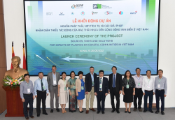 Khởi động Dự án nghiên cứu nguồn phát thải, nơi tích tụ và các giải pháp nhằm giảm thiểu tác động của rác thải nhựa đến cộng đồng ven biển Việt Nam