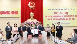 Hợp tác giữa ĐHQGHN & Tỉnh Quảng Ninh: Tầm nhìn chiến lược