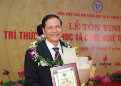 Vinh danh GS.TS Trương Quang Hải là nhà khoa học công nghệ tiêu biểu năm 2024