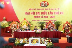 Đại hội đại biểu Đảng bộ ĐHQGHN lần thứ VII, nhiệm kỳ 2025-2030: Đổi mới sáng tạo - Trách nhiệm quốc gia - Phát triển đột phá