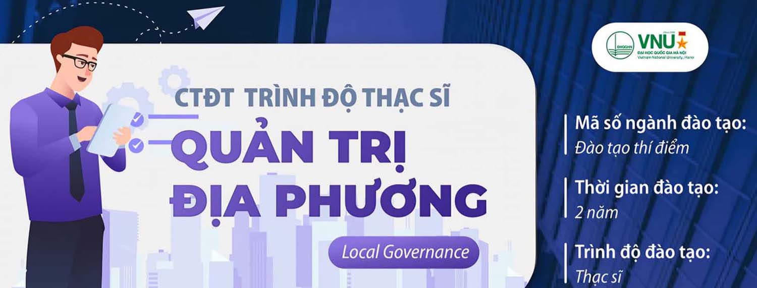 THẠC SĨ QUẢN TRỊ ĐỊA PHƯƠNG