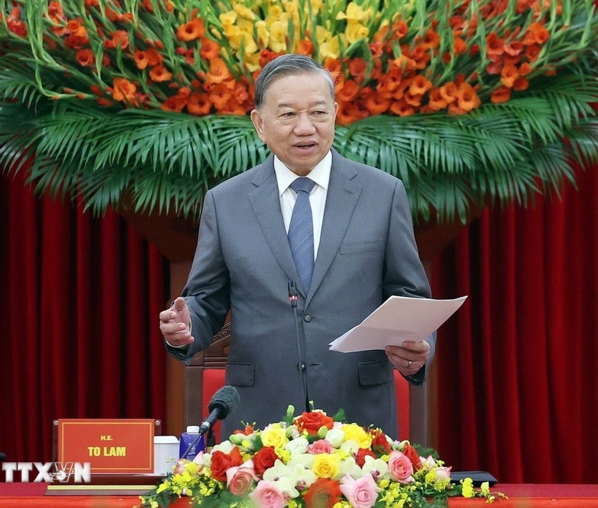 Phát biểu của Tổng Bí thư Tô Lâm với các đại biểu tham dự Hội thảo quốc tế Việt Nam học lần thứ 7