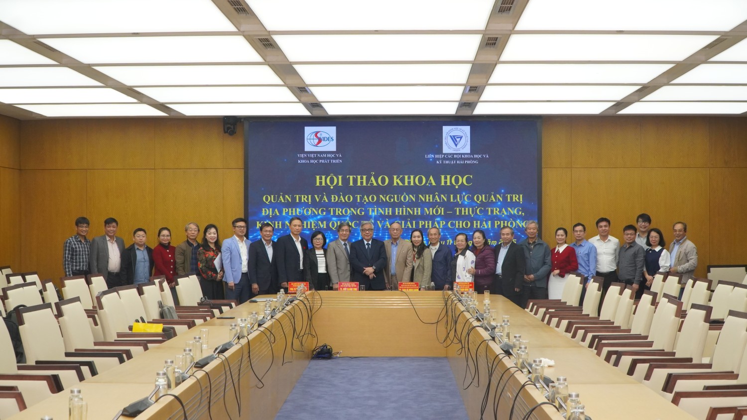 Hội thảo khoa học “Quản trị và đào tạo nguồn nhân lực quản trị địa phương trong tình hình mới – Thực trạng, kinh nghiệm quốc tế và giải pháp cho Hải Phòng”